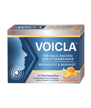 VOICLA® Weichpastillen Zitrus-Honig